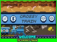 Simulator Kereta Crossy: Stasiun kereta api Euro Screen Shot 0