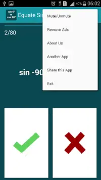 Equate Sin Cos Screen Shot 2