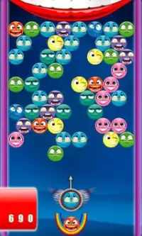 Smiley Bubble Shooter Screen Shot 5