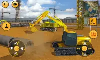 Heavy Excavator Construction Sim 2018 Screen Shot 0