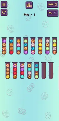 Cookies Sort – Fun Sorting Logic Puzzle Challenge Screen Shot 5