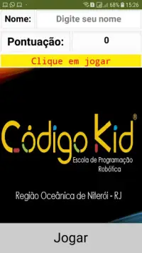 Pega Código Kid - Região Oceânica Niterói - RJ Screen Shot 0
