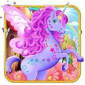 Unicorn Dress Up : Magic Horse Girls game