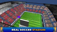 विश्व सपना फुटबॉल लीग 2020: प्रो फुटबॉल खेल Screen Shot 0
