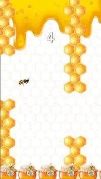 A bee in honeycomb Screen Shot 2