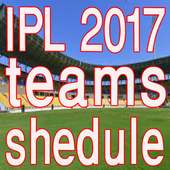 IPL 2017 Fixture