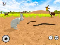 Wild Pet Rabbit Animal Sims -Forest Predator Craft Screen Shot 9