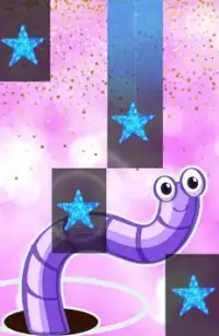 Piano Worm Tiles : Funny Snake Slide Belly  2019 Screen Shot 1