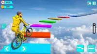 BMX Bicycle Mega Ramp Adventure- Speed Stunts Screen Shot 3