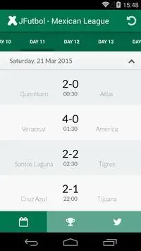 JFutbol - Mexican League Screen Shot 0