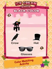 Learning Colors Ice Cream Shop - Color Name Games Screen Shot 4