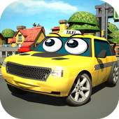 Crazy Talking Taxi Driver game