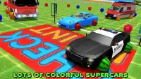Superhero racing cars: Colors Fruit Wheels Screen Shot 0