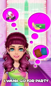 Cute Girl Makeup Salon Game: Face Makeover Spa Screen Shot 3