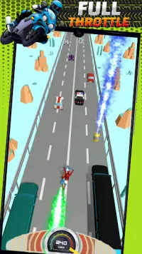 Cartoon Bike Race Game 🏍: Moto Racing Motu Game Screen Shot 14