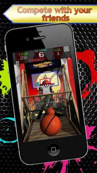 Basketball Shoot - 3D Screen Shot 2