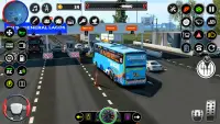 유로 버스 게임: 시내 버스 운전사 Screen Shot 1