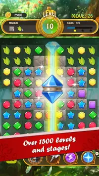 Jewels Hunter : Match 3 Jewels Puzzle Free Screen Shot 1