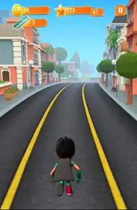 Subway Titans Go Train Robin Runner Screen Shot 2