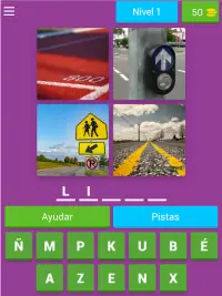 4 Imágenes 1 Palabra - Juegos de palabras Screen Shot 10