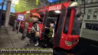 High school bus simulator 2017 Screen Shot 0