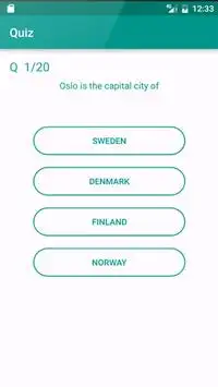 Countries & Capitals Game -  Flags, Quiz Screen Shot 7