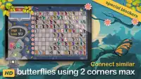 Butterfly Kyodai Mahjong Screen Shot 2