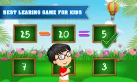 Kids Math Game : Add Subtract Multiplication Free Screen Shot 6
