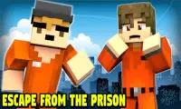 Fuga dalla prigione per Minecraft PE Screen Shot 0