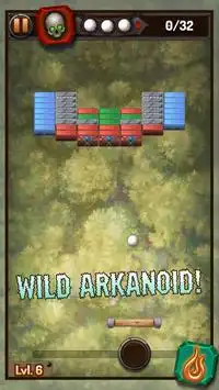 Arkanoid: Reaction game Screen Shot 0