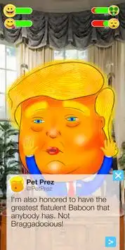 Donald Trump Pet Prez - Virtual Pet President Screen Shot 2