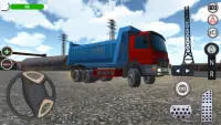 لعبة شاحنة نقل البضائع محاكي Screen Shot 3