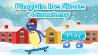 Pinguin Ice Skate 4 Strawberry Screen Shot 0