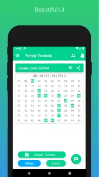 Family Tambola Board - Play Online - Housie Screen Shot 3