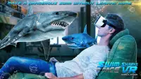 أسماك القرش السباحة في قفص فر محاكي Screen Shot 2