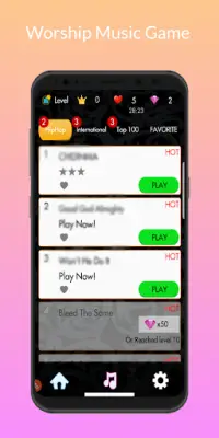 Worship Piano Tiles Screen Shot 3