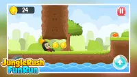 Jungle Rush : Fun Run Screen Shot 4