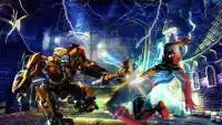 Superheroes Fighting Vs Robot Fighting Games Screen Shot 1