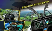 Helicopter driving simulator Screen Shot 0