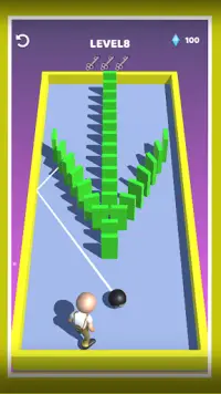 Topple Play Domino Fall Tile Puzzle Screen Shot 0
