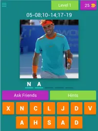 Vincitore / quiz del Roland Garros Screen Shot 8