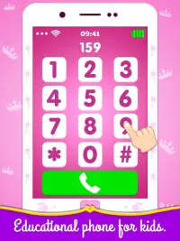 هاتف الأميرة الطفل - ألعاب الأميرة Screen Shot 0