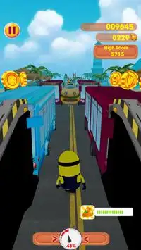 Banana Adventure Rush : Minion Legends 3D Subway Screen Shot 2