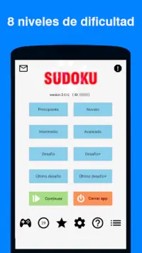 Sudoku - 5700 rompecabezas Screen Shot 1