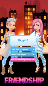 New York Story Teen Love City Choices Girls Games Screen Shot 0