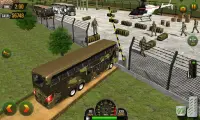 conduite d'autobus de l'armée-équipe de militaires Screen Shot 5