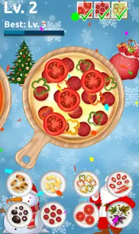 Christmas Pizza Cooking - Pizza Maker Kitchen Game Screen Shot 5
