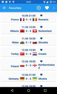 Results of UEFA Euro 2016 Screen Shot 7