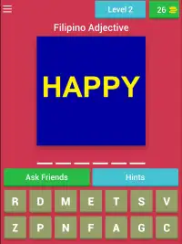 Pinoy Adjective Quiz (Learn Filipino Language) Screen Shot 6