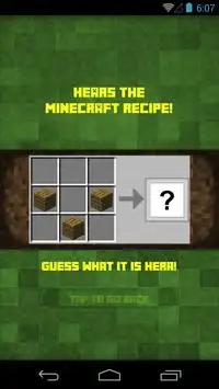 Guess The Recipe For Minecraft Screen Shot 4
